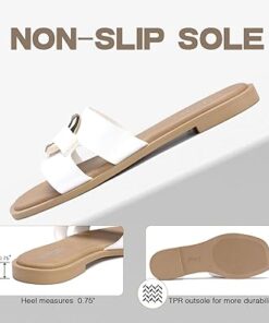 Leather Summer Slides