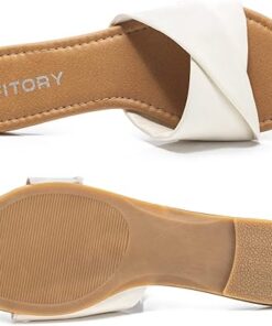 FITORY Women's Summer Slides