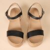 Two-Strap Platform Sandal